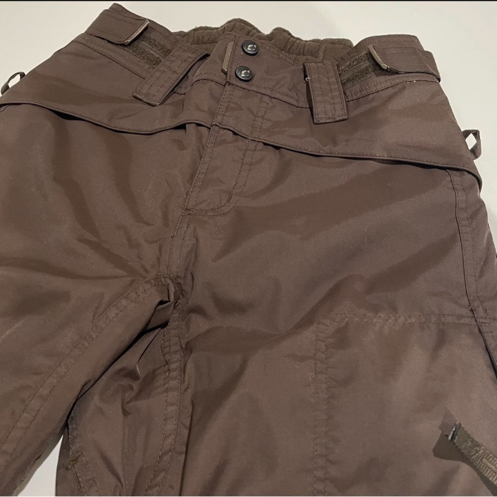 Protest European Ski Pants Brown.